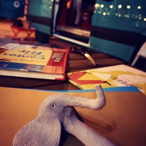 Como se l n'A Viagem do Elefante de Jos Saramago: "se toda a gente fizesse o que pode, o mundo estaria com certeza melhor".Acreditamos que a passagem da Aletria deixa uma pegada que,  sua maneira, indica o caminho para um mundo melhor.O elefante  um 